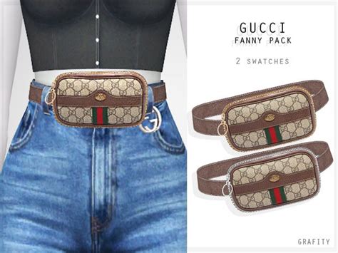 gucci fanny pack sims 4|sims 4 cc Gucci.